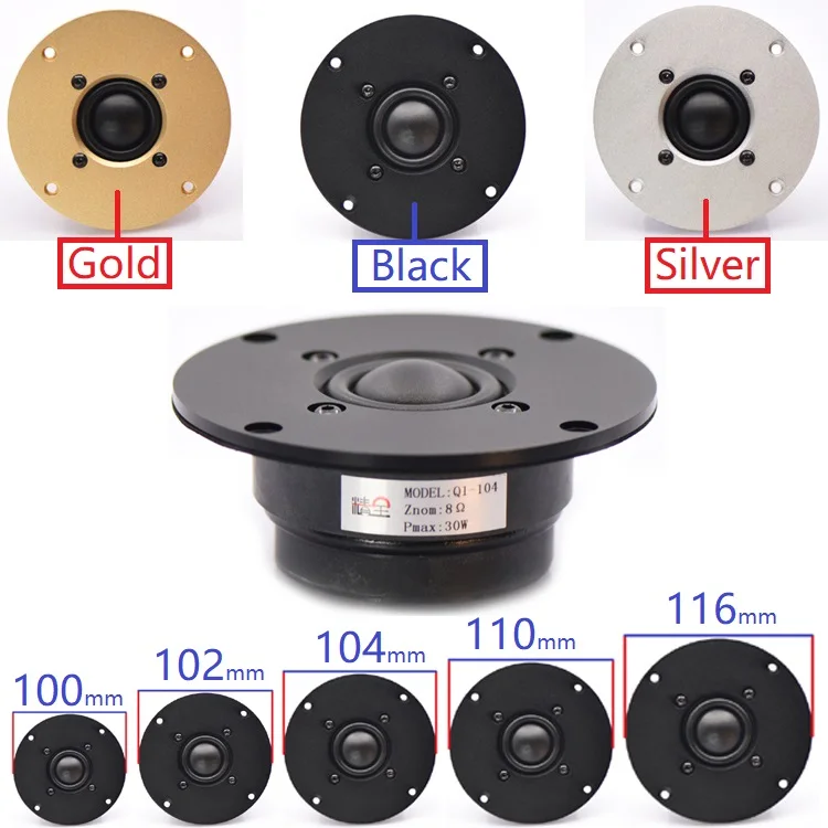 HIFIDIY LIVE Q1 104 Ball Dome Stereo home Film тройной громкоговоритель Hi Fi 4 дюймовый динамик