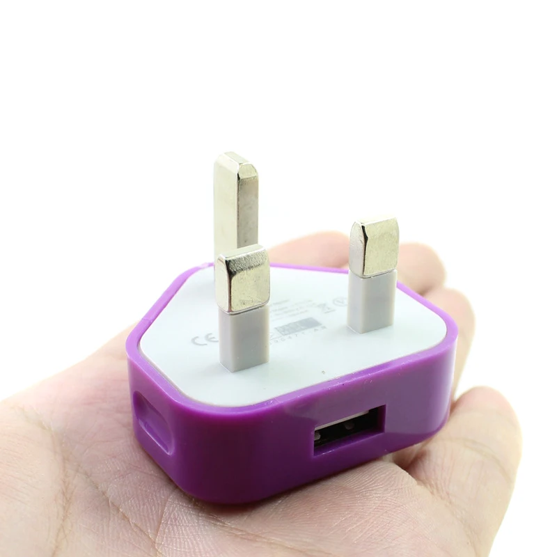 2018 универсальный порт USB адаптер питания 5В 2.1A UK зарядное устройство для iPhone Samsung