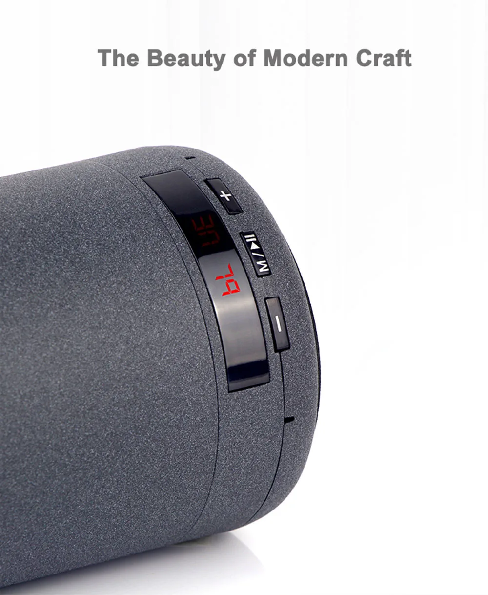 Мини Bluetooth динамик Портативный беспроводной колонки бас звук стерео сабвуфер FM радио громкой связи TF карта USB MP3 плеер для телефона