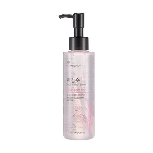 Cleansing Light Oil The FACE Shop рисовая вода яркое очищающее насыщенное масло 150 мл средство для снятия макияжа Увлажняющая сыворотка очищающее масло для лица корейская косметика - Цвет: Cleansing Light Oil