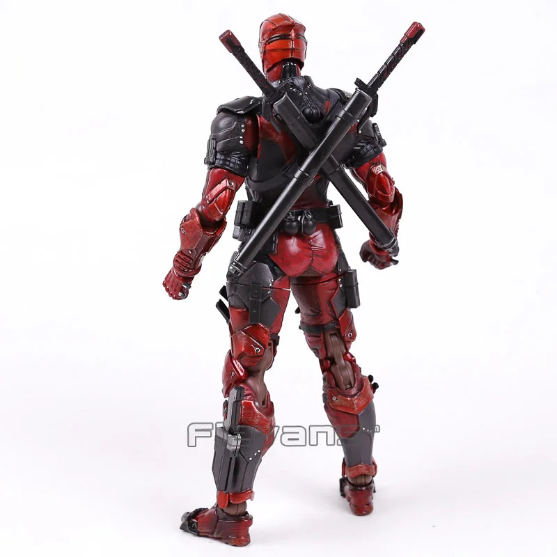 PLAY ARTS KAI Deadpool ПВХ фигурка Коллекционная модель игрушки 25 см 2 цвета
