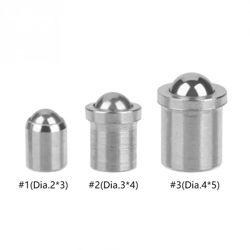 20 шт./компл. точный позиционирующий шариковый винт гладкий набор плунжеров с