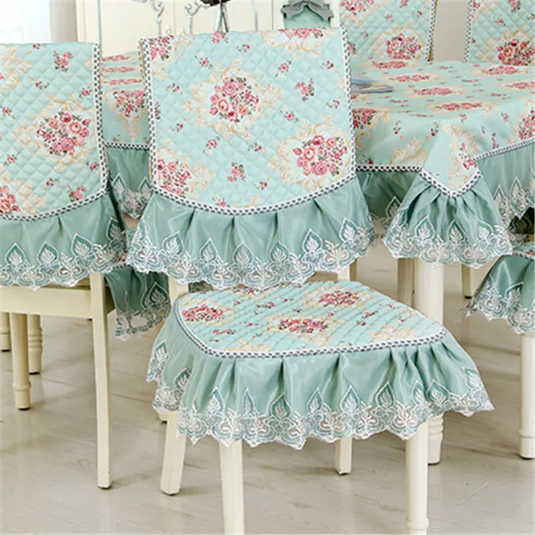 02 Polyester Кружевная подушка для стула с гордой розой, плотная льняная подушка, подушка для сиденья, офисный компьютерный стул, подушки для дома, столовой, подушка для сиденья, для студентов - Цвет: 02 Polyester