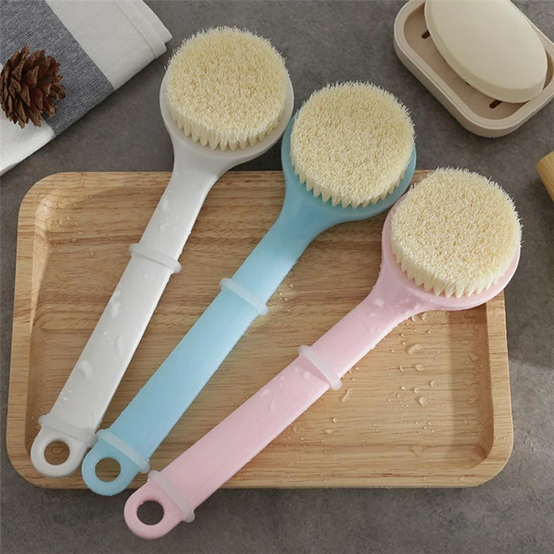 2018 новая практичная ультра мягкая щетка для душа с длинной ручкой ванны