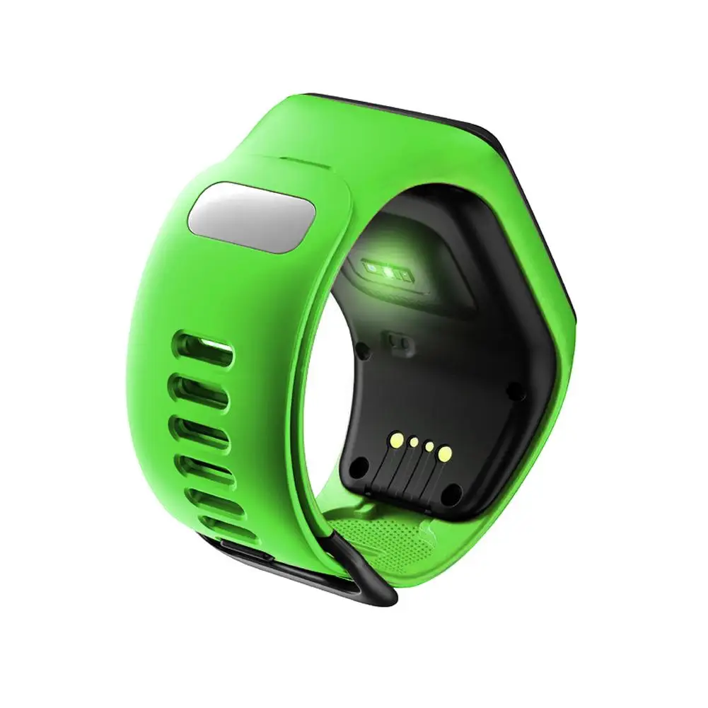 Силиконовый сменный ремешок для наручных часов Ремешок для TomTom 2 3 серии Runner 2 3 Spark Series Golfer 2 Adventurer gps часы# CW