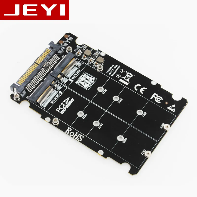 JEYI U2PCB U2 PCI Express 3 0 4x X16 до SFF 8639 адаптер NVMe PCIe SSD e к U.2 карта M.2 NGFF 2 5 'SSD E intel|Адаптеры