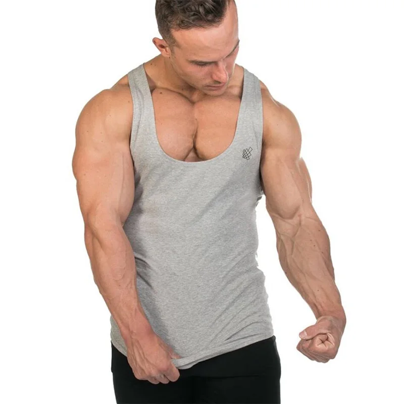 GYMNORTH майка для мужчин Бодибилдинг 2020 Regatas Masculino тренажерных залов хлопковая