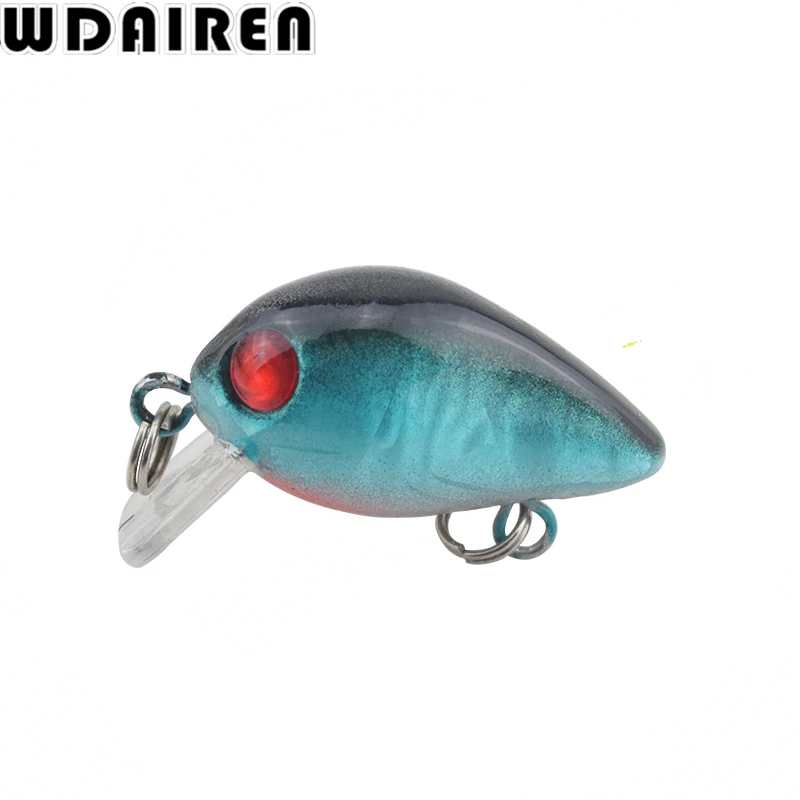 10pcs/lot Crank lure mini fishing lures set 30mm 1.5g fishing Crankbait Minnow Wobbler hard bait Freshwater Bass lure