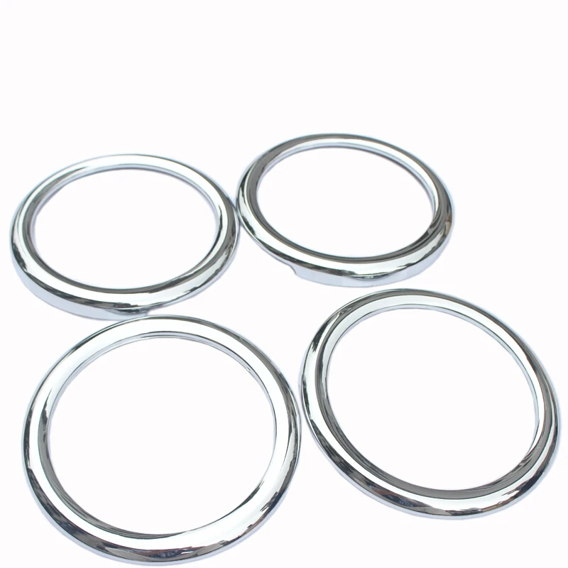 ABS Chrome For Jeep Compass 2011 2012 2013 2014 door inner speaker audio Horn ring frame Cover Trim car styling accessories | Автомобили и