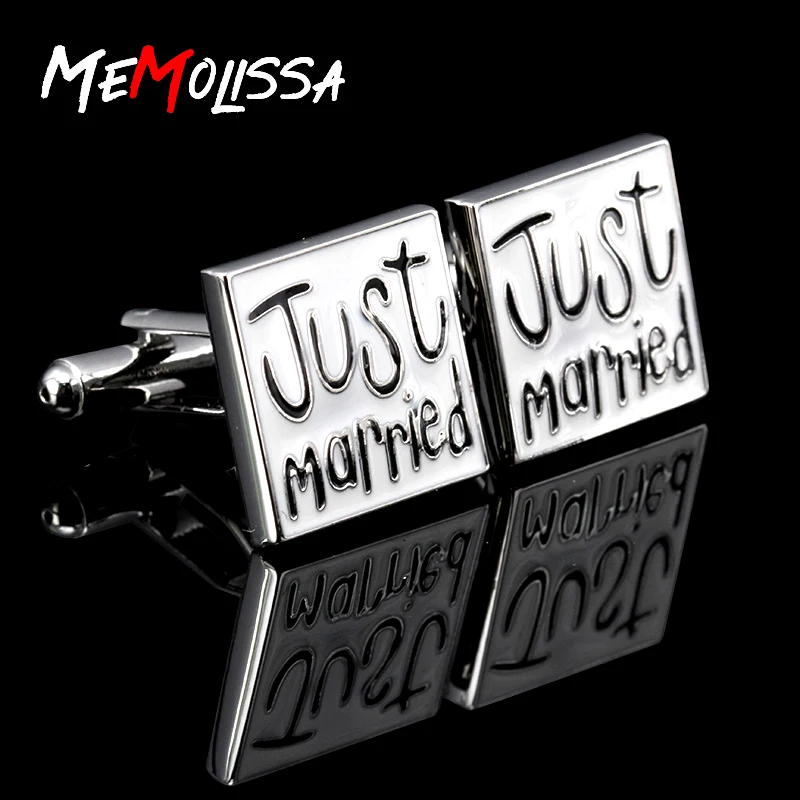 Запонки MeMolissa мужские свадебные высокого качества подарочные запонки для