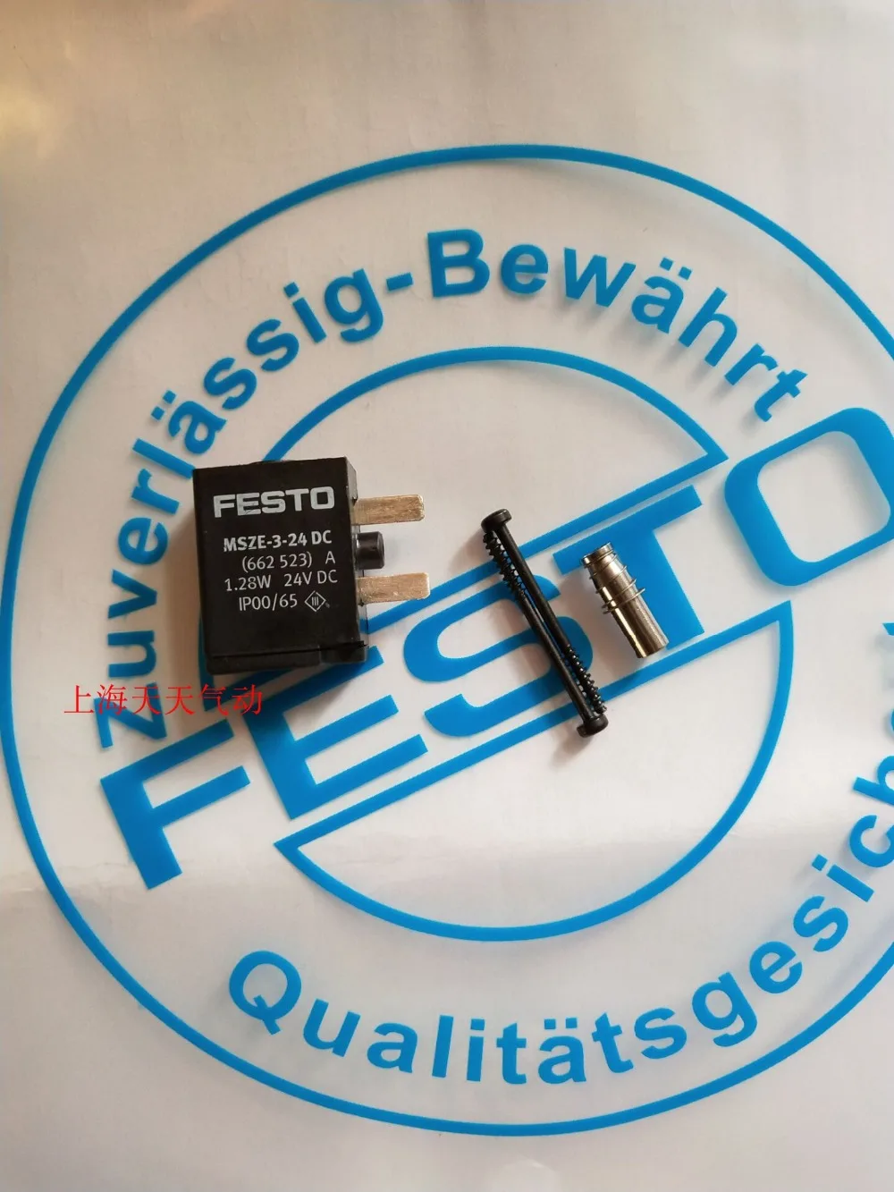 Германия электромагнитный клапан катушки FESTO 662 523 MSZE 3 24DC 1 28 Вт 24 В постоянного