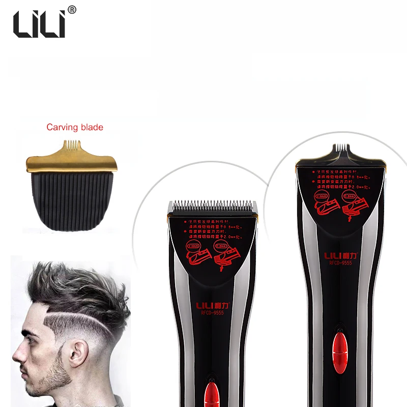 

Salon hair clippers hair trimmer electric shaver beard clippers hair Carving Professional haircut barber tools 2200mA Li-battery