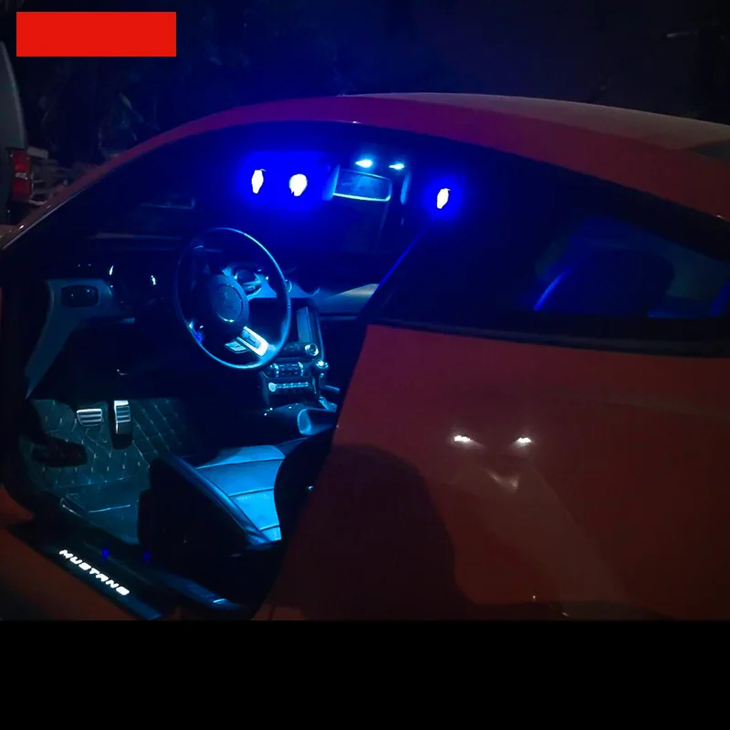 Lsrtw2017 светодиодная автомобильная лампа для чтения фонарь ford mustang 2015 2016 2017 2018 2019 6th |