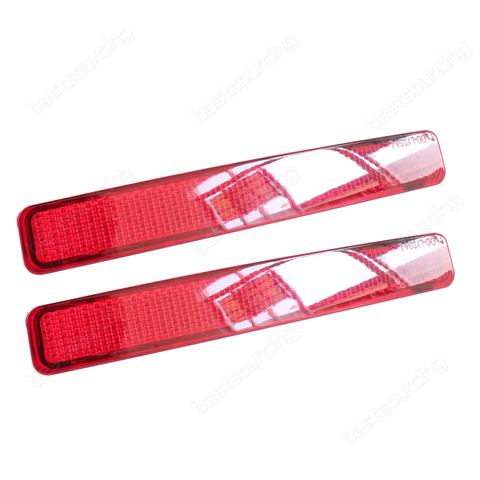 Отражатель заднего бампера ANGRONG OEM Red Lens L + R для VW Transporter T5 2003 11|Сигнальная лампа| |