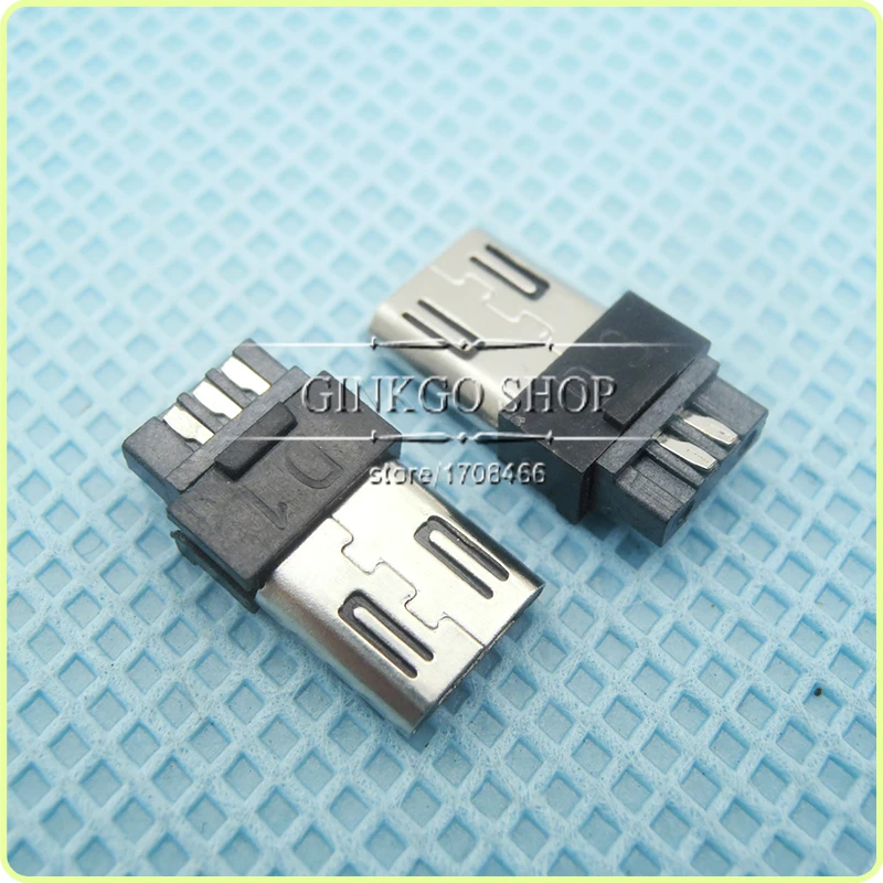 1000 шт./лот Micro USB 5P разъем для зарядки sockect Разъем DIY штекер|usb connector diy|usb diy connectorusb male |