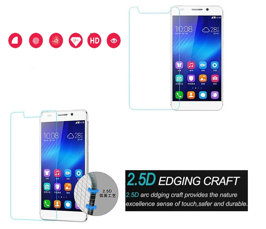 Универсальное закаленное стекло для Doopro 4 0 3 5 7 6 дюймов Защитная пленка экрана