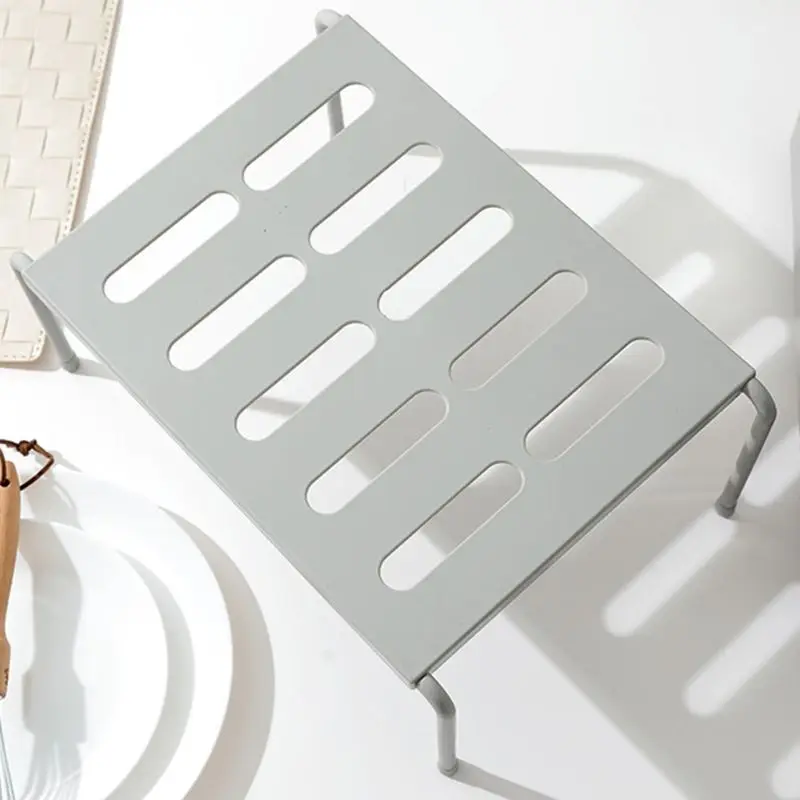 Раздвижной кухонный шкаф полка для кладовой регулируемый Органайзер под