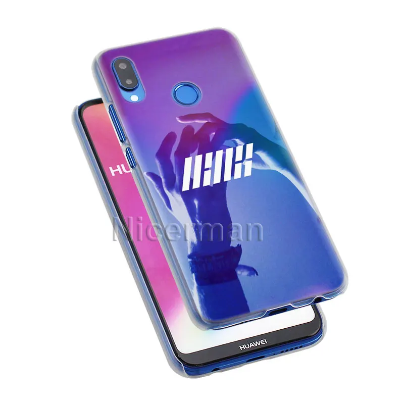 IKON Kpop Прозрачный чехол для huawei Honor Y9 Y7 Y5 Y6 Y9 Honor 10 20 Lite 8X 8A Play чехол для телефона Coque