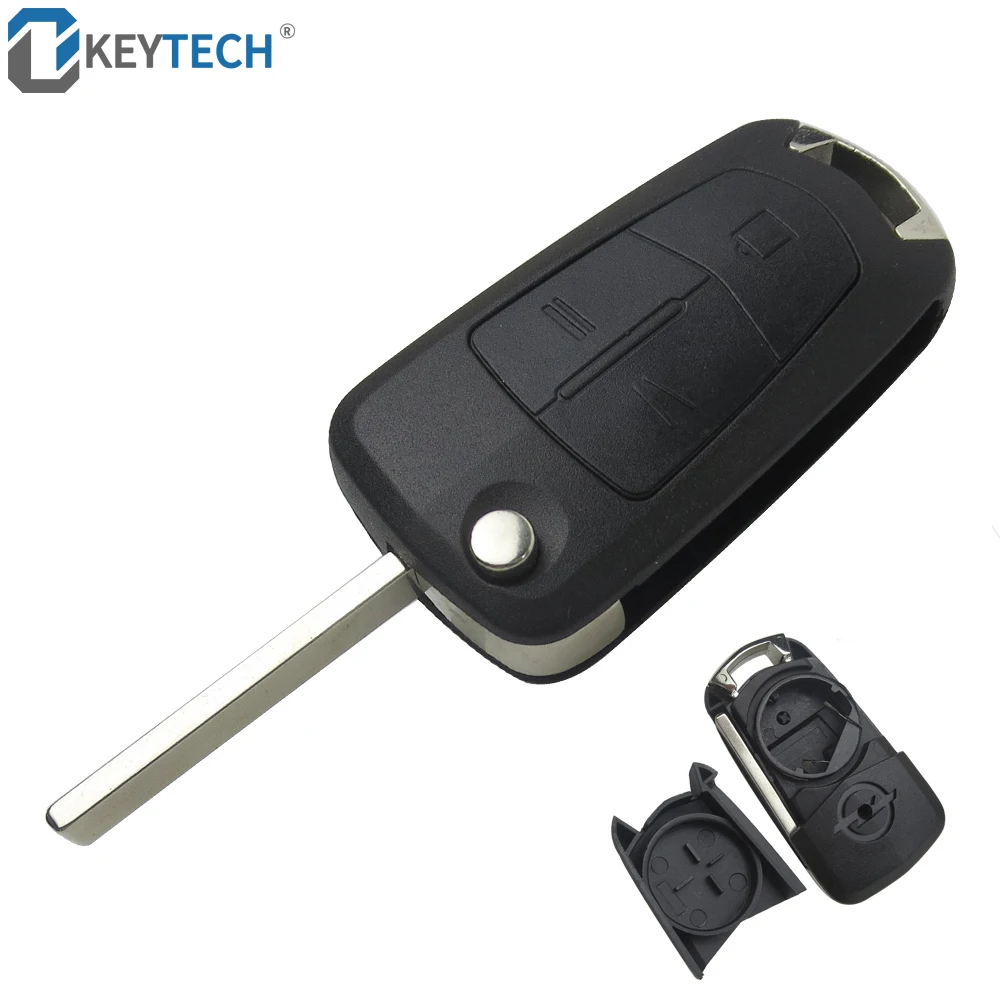 OkeyTech для Opel Vauxhall Corsa Meriva Vectra Astra j g h авто аксессуары откидной пульт дистанционного управления складной Автомобильный Брелок чехол в виде ракушки