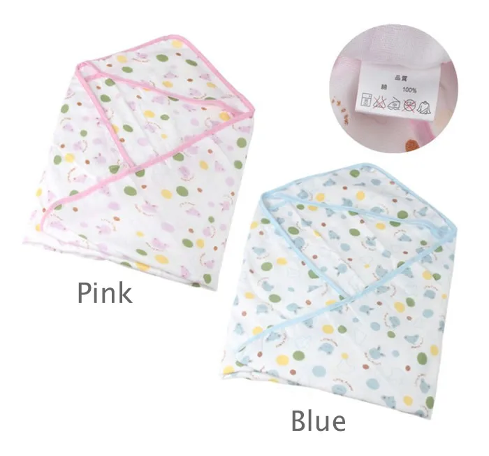 Детское одеяло 70*70 см летнее дышащее хлопковое конверт для новорожденных