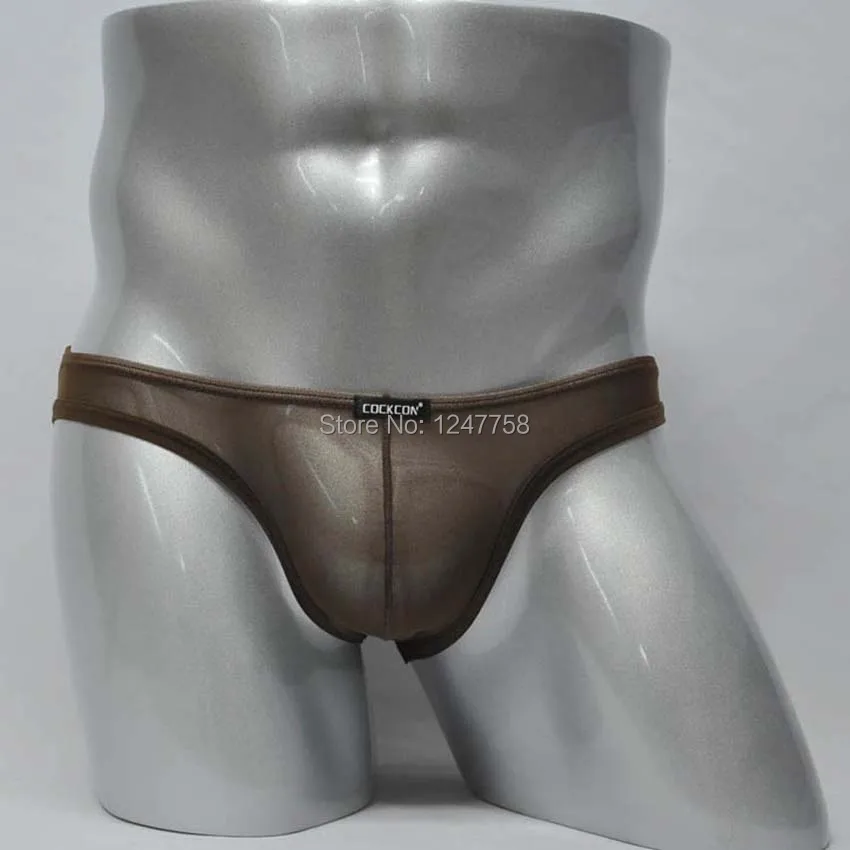 3 шт./лот сексуальные мужские трусы на бедрах прозрачная сетка с низкой посадкой