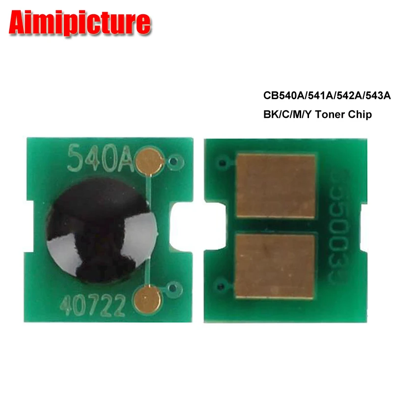 Чип сброса CB540A CB541A CB542A CB543A 1215 для принтера HP Color laserJet CP1215 CP1518 CM1312 CP1517 CP1519 5