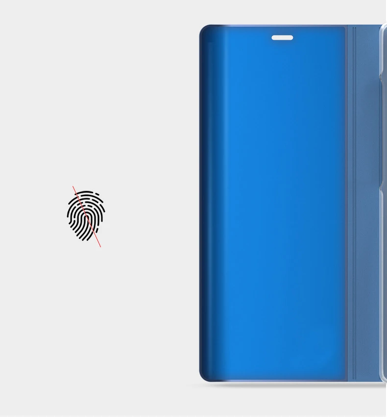 Прозрачная смарт-подставка для зеркала заднего вида чехол телефона iPhone XS MAX X XR 7 6