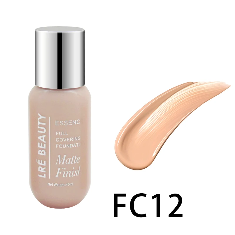FC12 LRE BEAUTY S318 матовая отделка полное покрытие основа - Цвет: FC12