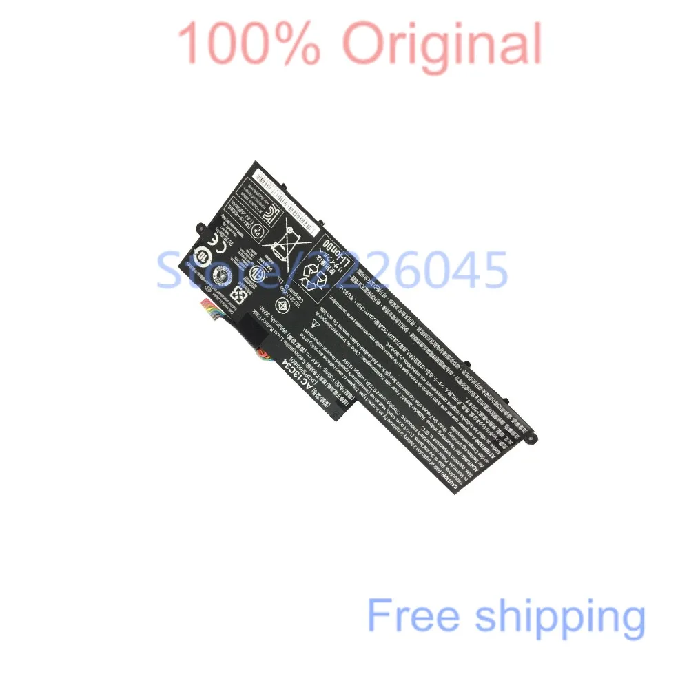 Новый Ноутбук Батареи AC13C34 (11.4 В 2640 мАч 30Wh) для Acer Aspire E3-111 E3-112 V5-122P Серии KT.00303.005