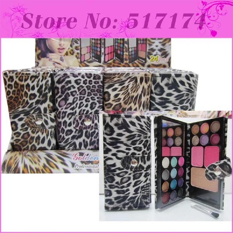 21 Цвета Макияж Косметика Палитра Теней Для Век Leopard Print Pack|makeup cosmetics palette|palette