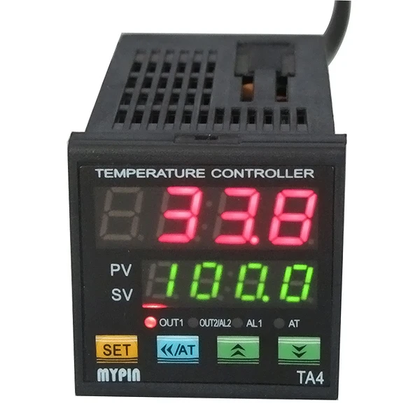 90-265 в AC/DC Цифровой F/C PID регулятор температуры Термостат TA4-SNR (SSR выход 1