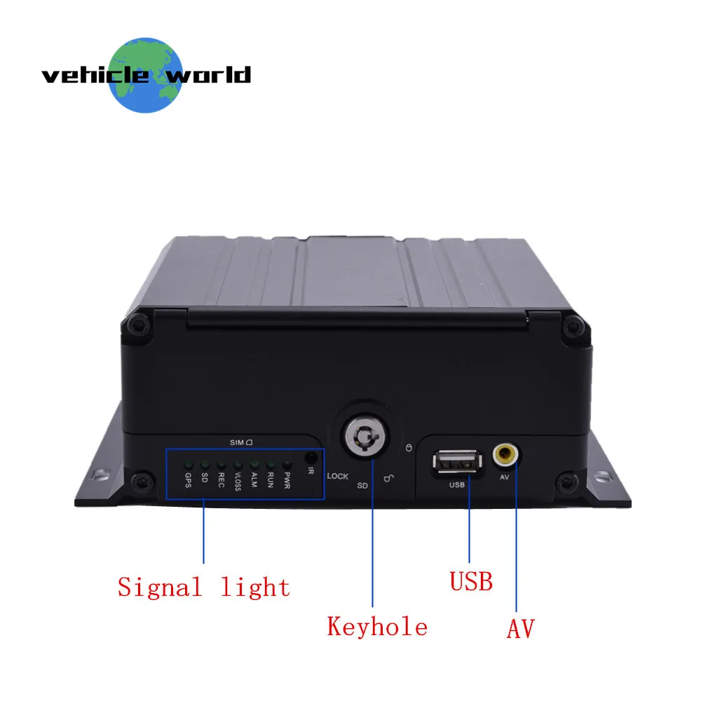 1.0MP AHD 720P 4Ch школьный автобус прицеп грузовик такси автомобиль HDD SD карта GPS 3G 4G