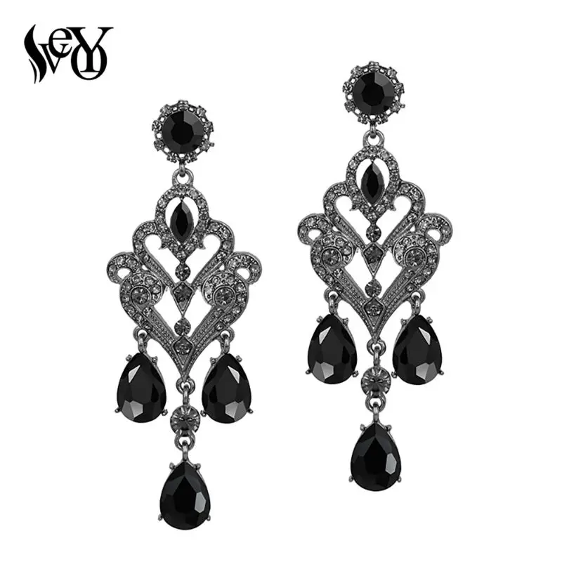 Женские серьги VEYO элегантные в стиле ретро с кристаллами|earrings for|dropping earrings for womendrop