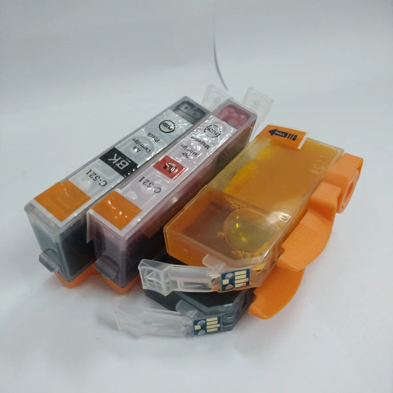 Einkshop 1 комплект PGI-520 CLI-521 чернильный картридж для принтера Canon принтерам Pixma MP540 MP550 MP560 MP620 MP630 MP640 MP980 MP990 MX860 MX870 IP3600