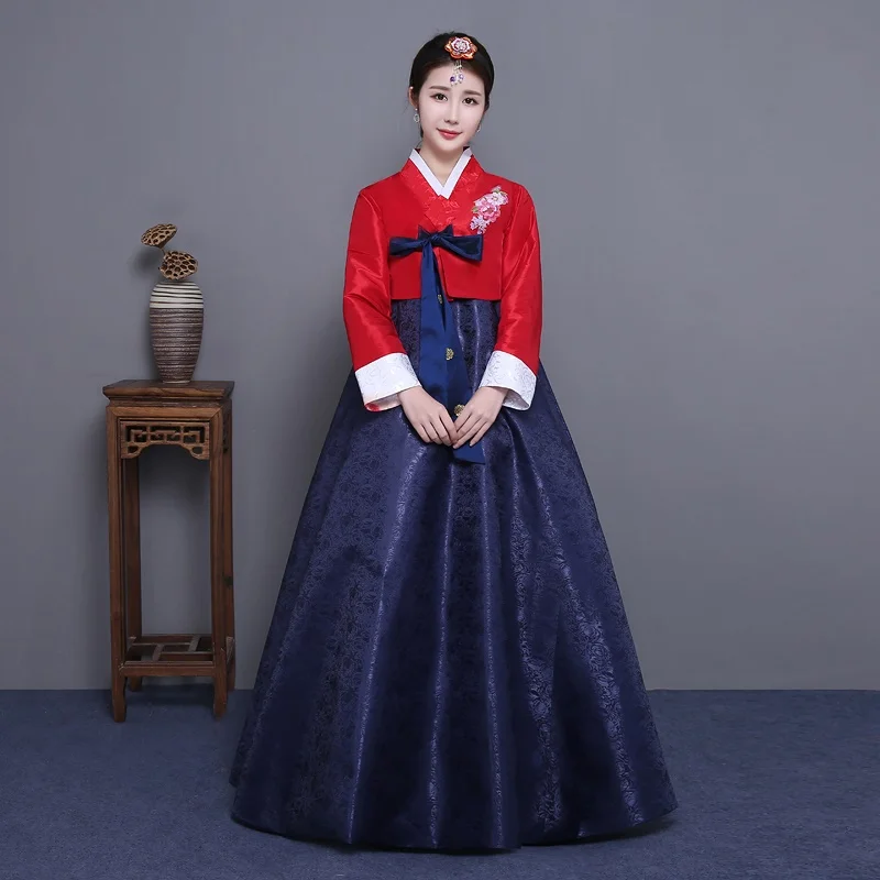 Традиционное корейское платье одежда для женщин корейский ханбок свадебного