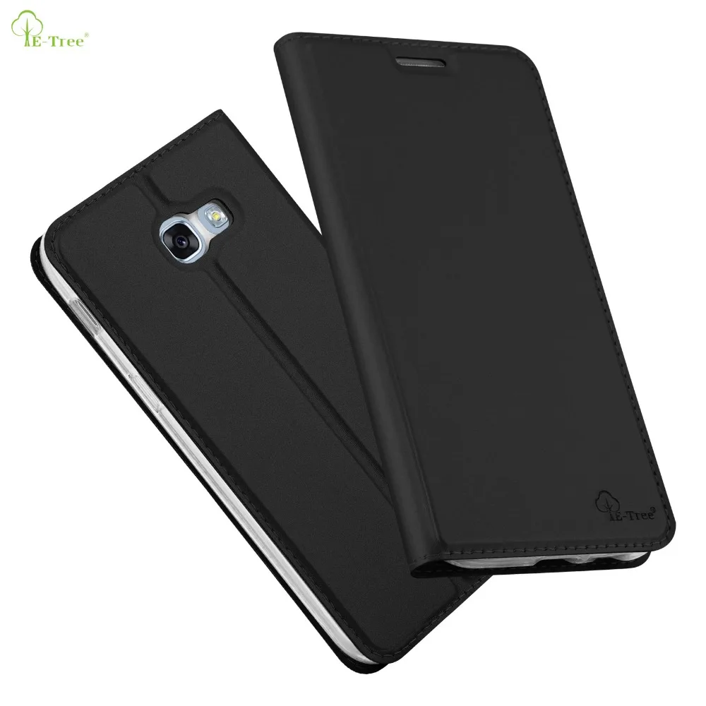 Для Samsung Galaxy A5 2017 матовая кожа флип Бумажник карты Телефон Чехол|case cover|for samsung