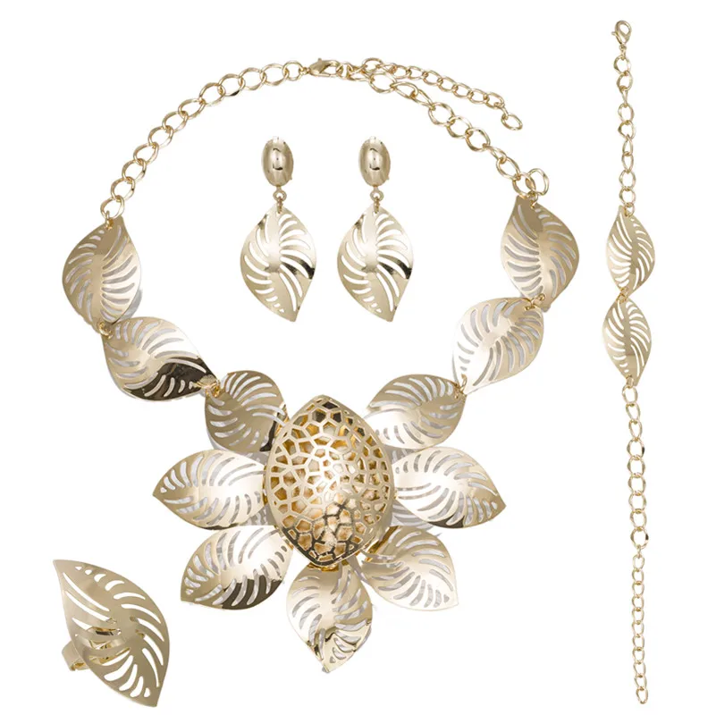 Женский Классический комплект из колье и сережек в африканском стиле MUKUN