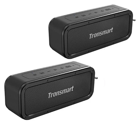 2 Pcs Force Speaker Tronsmart Element Force Bluetooth динамик портативный беспроводной динамик для телефонов с NFC микрофоном IPX7 водонепроницаемый 40 Вт мини-динамик - Цвет: 2 Pcs Force Speaker