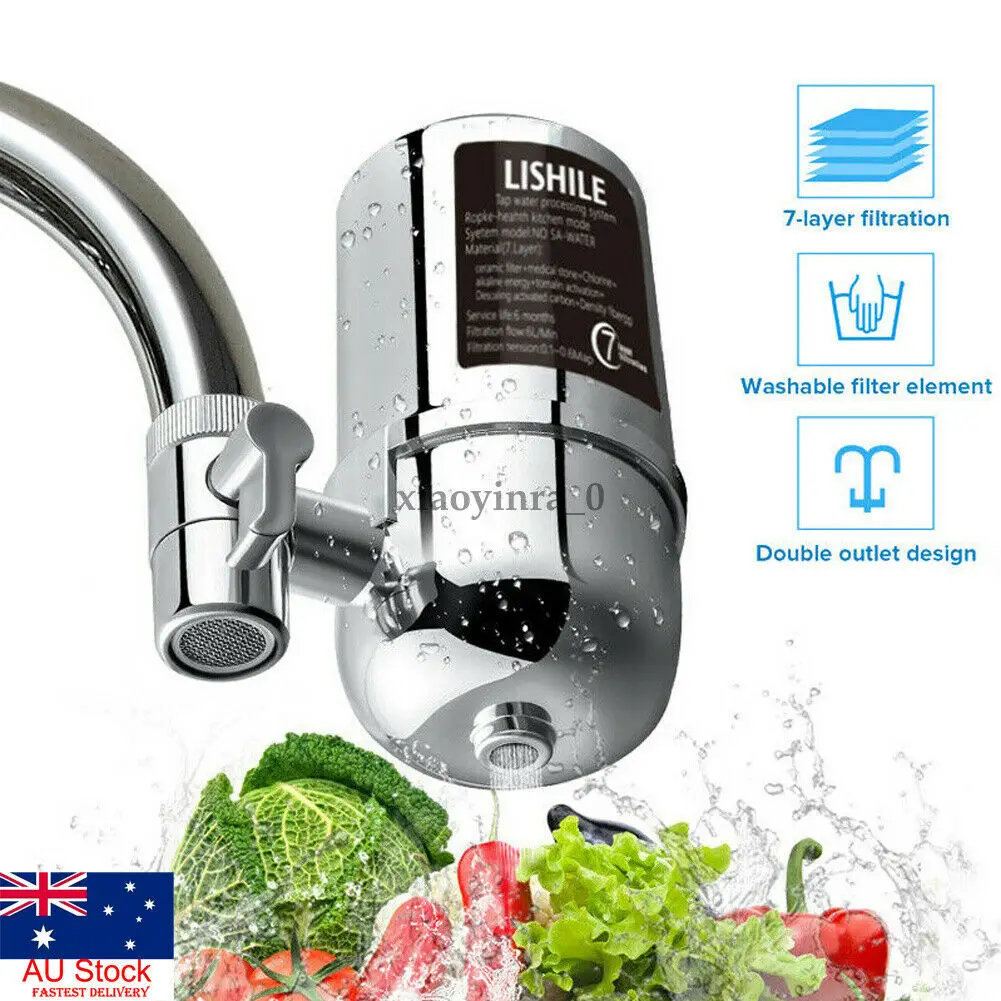 

Tap Water Purifier Kitchen Faucet Washable Ceramic Percolator Mini Water Filter Filtro Rust Bacteria Removal Replacement Filter