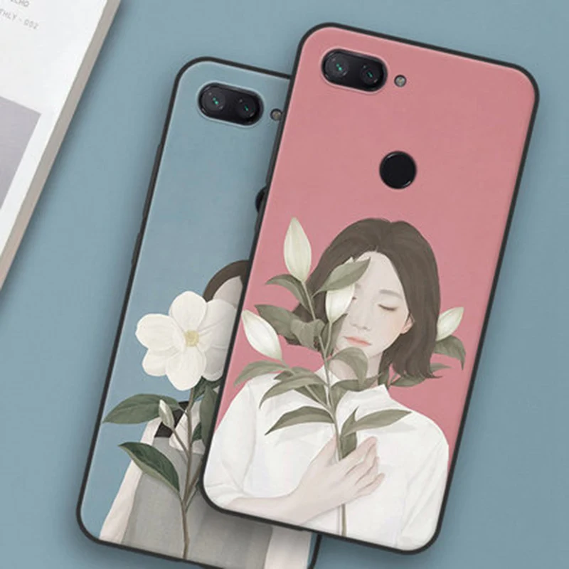 Чехол 6 26 дюйма для Xiaomi Mi 8 Lite чехол в литературном стиле мягкий телефона Mi8