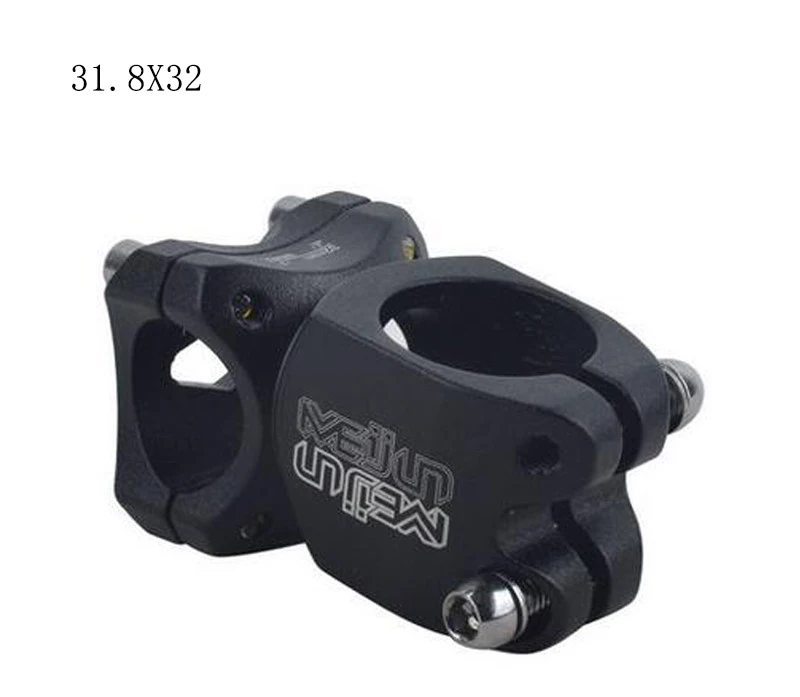 MEIJUN 25,4/31,8*32/60/80/100 мм MTB горные велосипеды, шоссейные велосипеды Алюминий сплав стеблей подставки трубы черный, серебристый цвет Цвет - Цвет: Светло-серый