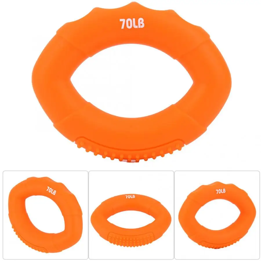 Силиконовые носилки для рук кольцо эспандер массажное расслабляющее пальцев