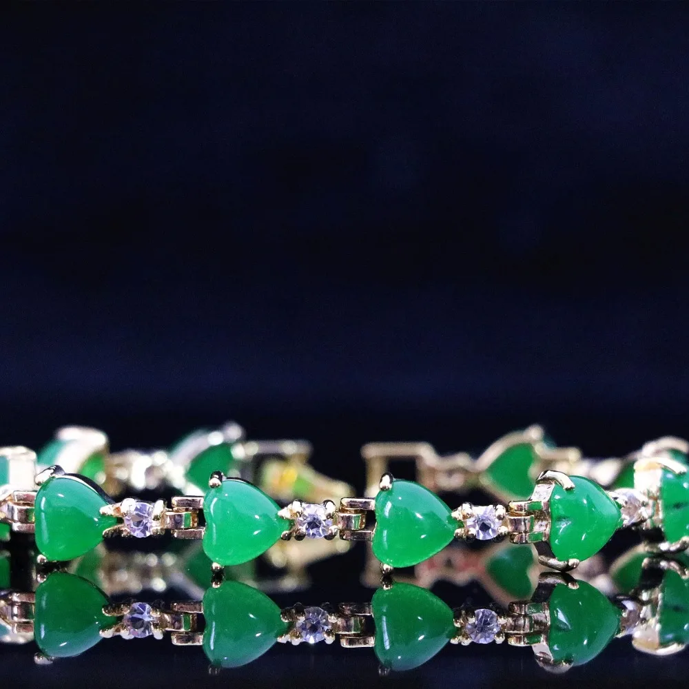 Горячая Высокого ранга элегантный дамской одежды браслет овальный сердце