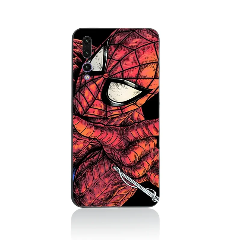 Мягкий силиконовый чехол MaiYaCa Spiderman comics для Huawei Honor 9 10 P20 P20pro P20lite NOVA2 2plus 3E телефона |