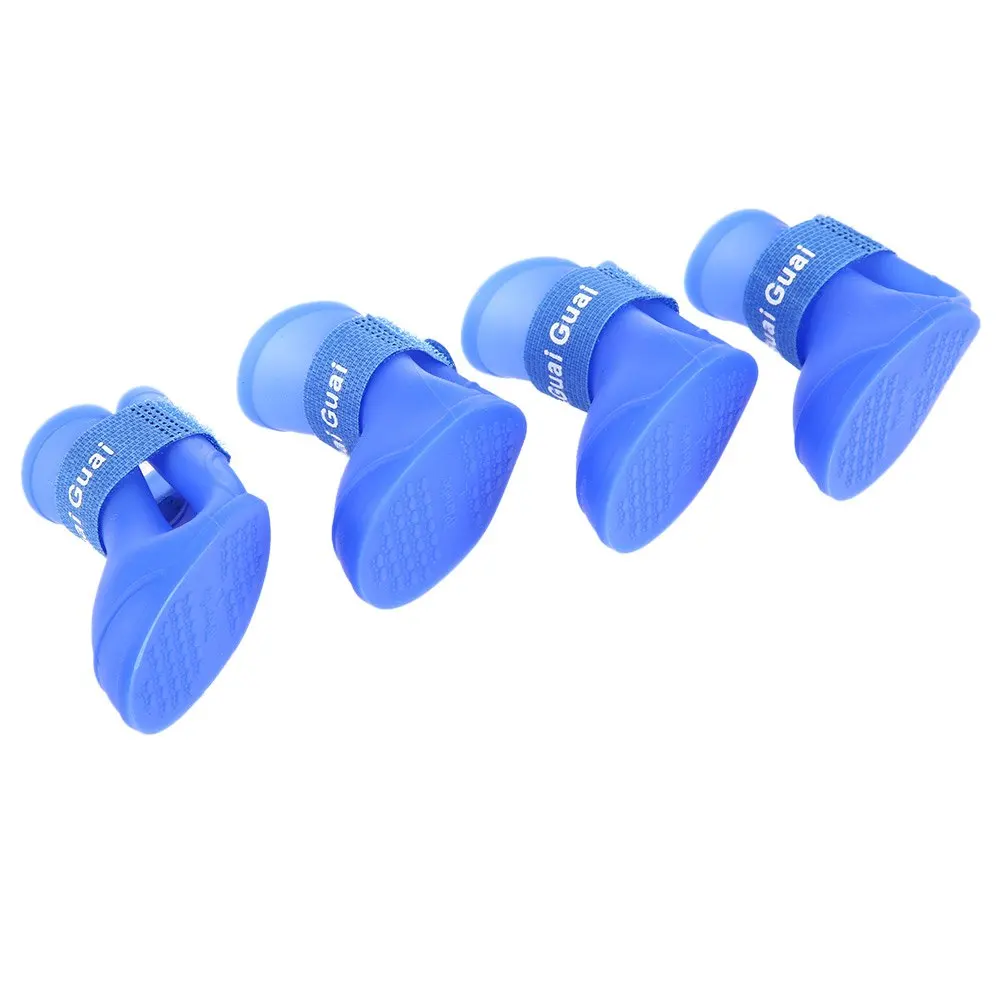 4 шт./лот Обувь для собак новые милые водонепроницаемые ботинки и кошек