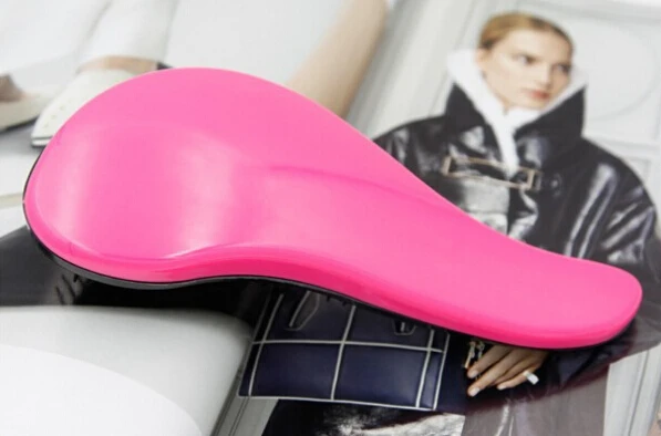 Hot Pink Magic Detangling Handle Tangle Shower Hair Brush Comb Salon Styling Tamer Tool [57-N1002] |