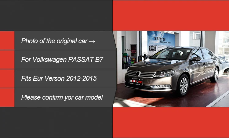 Фары для VW Passat B7 2012- Magotan DRL дневные ходовые огни Светодиодный Биксеноновая лампа Противотуманные фары, аксессуары для автомобиля