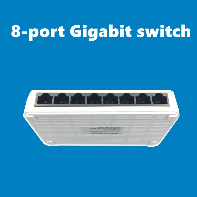 OEM   8  Gigabit Switch,   RJ45 Ethernet 10/100/1000 / Lan Hub Switch 8  as