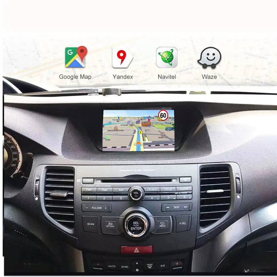 Android 8,1 автомобильный радиоприемник четырехъядерный для honda Accord 8 corsour Europe 2008-2013 gps навигационный плеер радио мультимедиа wifi