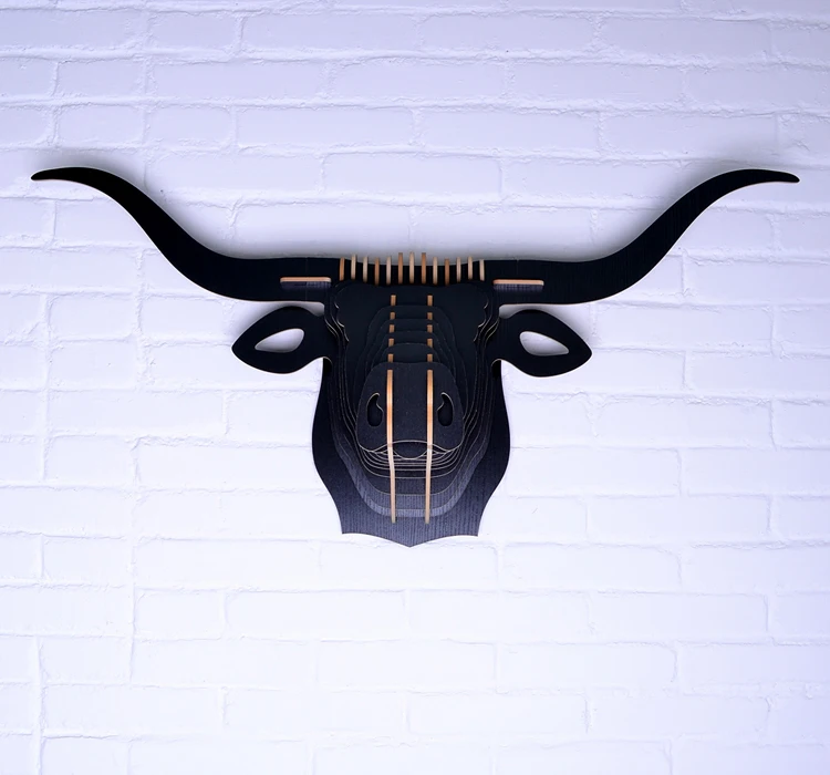 Longhorns декора стен Африканский буйвол голову бык голова стены искусства высокое